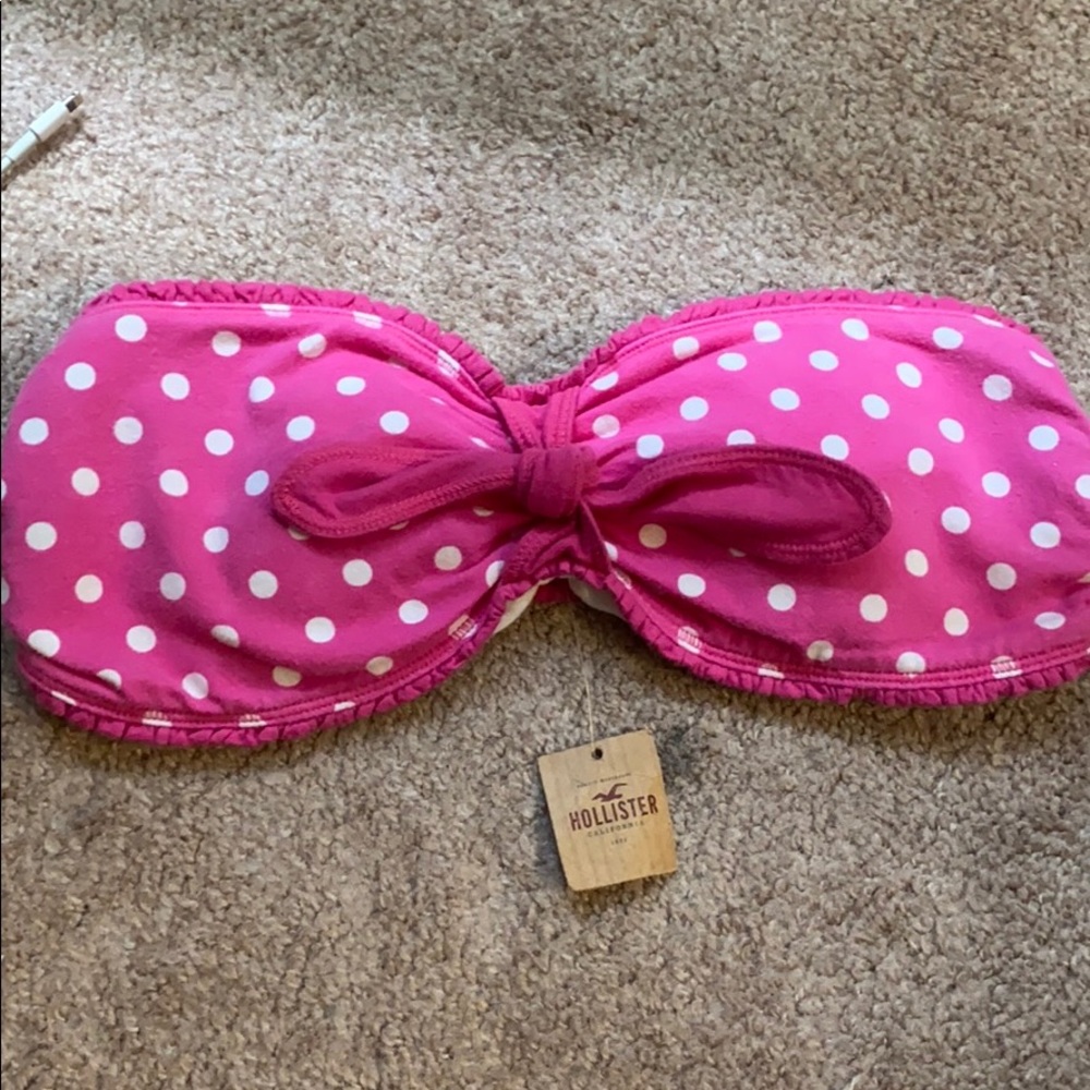 Hollister pull up strapless. M/L